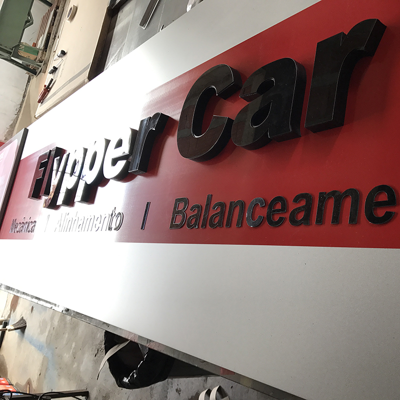 Letras Caixa em XPS